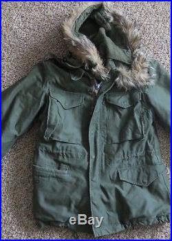 Vintage M-1951 Field Jacket with Liner U. S. Army Korean War Small