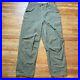 Vintage M-1951 Field Trousers Shell Size Medium Long M51 Cargo Korea OD Green