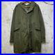 Vintage M-1951 Fishtail Parka Shell Jacket Army Green US Military M51 Korean War