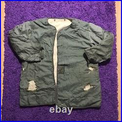 Vintage M-1951 Korean War Fishtail Parka Jacket With Liner Medium