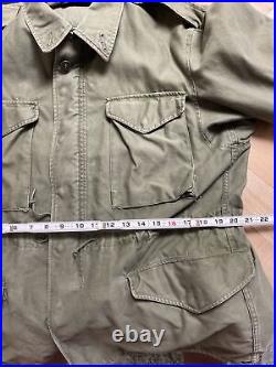 Vintage M-1951 M-51 US Army Korean War Era 1953 Dated Field Coat Jacket S/M