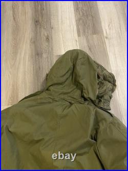Vintage M-1951 M51 Korean War Fishtail Parka COMPLETE 50s Fur Hood With liner Med