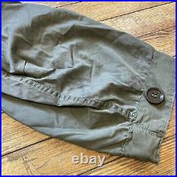 Vintage M-1951 Parka Shell M51 Fishtail 1953 Korea Green USGI Coat Army Military