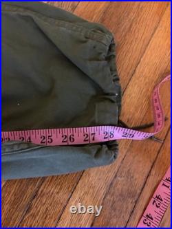Vintage M-1951 Sateen Wind Resistant Trousers Pants OG 107 Korea