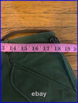 Vintage M-1951 Sateen Wind Resistant Trousers Pants OG 107 Korea