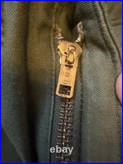 Vintage M-1951 Sateen Wind Resistant Trousers Pants OG 107 Korea