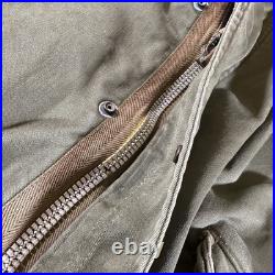 Vintage M 1951 USMC Army Military Fishtail Jacket Shell Only Mens Medium