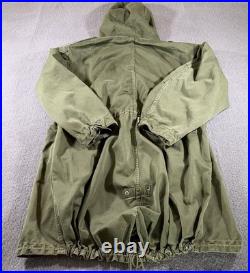 Vintage M 1951 USMC Army Military Fishtail Jacket Shell Only Mens Medium