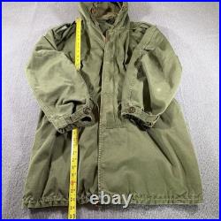 Vintage M 1951 USMC Army Military Fishtail Jacket Shell Only Mens Medium