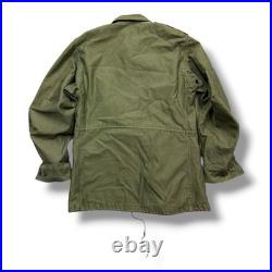 Vintage M 1951 Us Army Field Jacket Small Regular Korean War