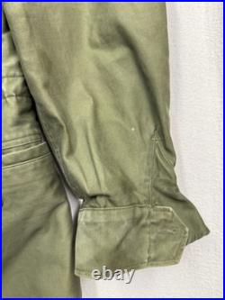 Vintage M 1951 Us Army Field Jacket Small Regular Korean War