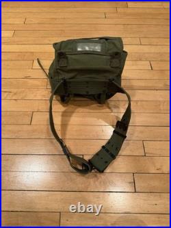 Vintage M-1956 Korean War Era 50s U. S. Stenciled Canvas Combat Field Butt Pack