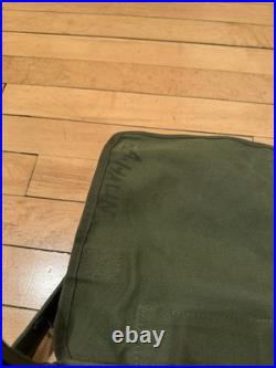 Vintage M-1956 Korean War Era 50s U. S. Stenciled Canvas Combat Field Butt Pack