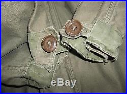 Vintage M-51 USMC Marines US Army Korean War Fishtail Parka Jacket