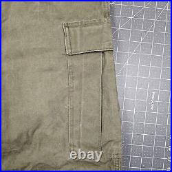 Vintage M1951 Pants Trousers 35x33 Cargo Airborne Army Military Parachute OG-107