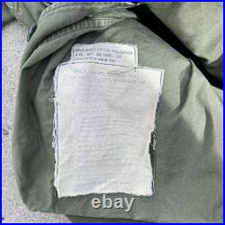 Vintage M51 Field Jacket US Army Military OG-107 M-1951 Medium Paratrooper