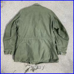 Vintage M51 Field Jacket US Army Military OG-107 M-1951 Medium Paratrooper