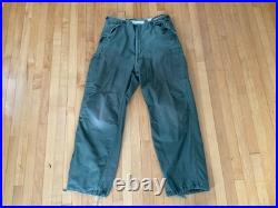 Vintage M51 Field Shell Trousers M-1951 USGI Army Military Pants LARGE Long