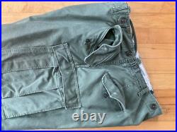 Vintage M51 Field Shell Trousers M-1951 USGI Army Military Pants LARGE Long