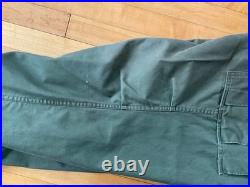 Vintage M51 Field Shell Trousers M-1951 USGI Army Military Pants LARGE Long