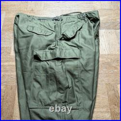 Vintage M51 Field Shell Trousers M-1951 USGI Army Military Pants Large 50s