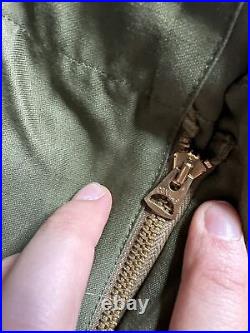 Vintage M51 Field Trousers Shell M-1951 Military Pants Green 39x29 Baggy New DS