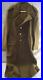 Vintage Military Greatcoat 1951 Wool Green Long Coat Excellent Condition USA