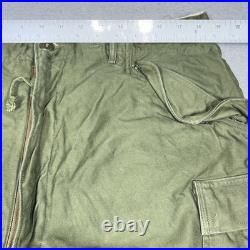 Vintage Military M-1951 Field Cargo Pants Trousers Shell Size XL Korean War 50s