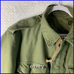 Vintage Military M51 Cold Weather Field Coat OG 107 Sz Medium Jacket