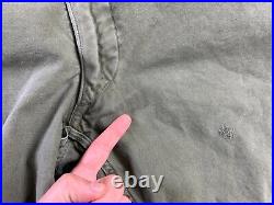 Vintage Military Pants Mens 38x31 Trousers Shell Field M 1951 50s Korean War