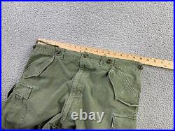 Vintage Military Pants Mens 38x31 Trousers Shell Field M 1951 50s Korean War