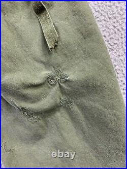 Vintage Military Pants Mens 38x31 Trousers Shell Field M 1951 50s Korean War