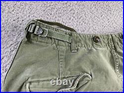 Vintage Military Pants Mens 38x31 Trousers Shell Field M 1951 50s Korean War