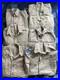 Vintage Military Shirts Lot 50s Korean War US Army Khaki Air Defense Uniform USA