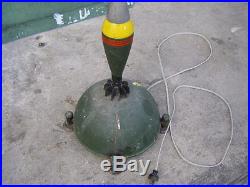 Vintage Mortar Shell Head Light Lamp from Korean War Veterans Belligerency