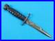 Vintage Old US Korean War Camillus Bayonet Fighting Knife