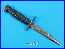 Vintage Old US Korean War Camillus Bayonet Fighting Knife