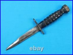 Vintage Old US Korean War Camillus Bayonet Fighting Knife