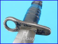 Vintage Old US Korean War Camillus Bayonet Fighting Knife