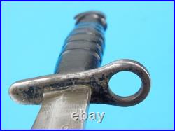 Vintage Old US Korean War Camillus Bayonet Fighting Knife