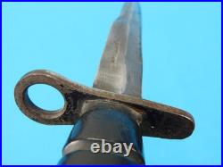 Vintage Old US Korean War Camillus Bayonet Fighting Knife
