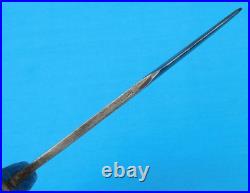 Vintage Old US Korean War Camillus Bayonet Fighting Knife