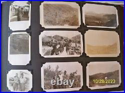Vintage Original Korean War Photo Album US Army Signal Corps 273 Photographs