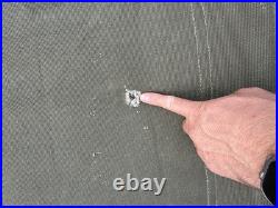 Vintage Original Korean War/ Vietnam Era Folding Cot Green Canvas U. S. Army