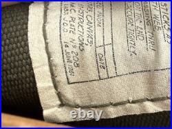 Vintage Original Korean War/ Vietnam Era Folding Cot Green Canvas U. S. Army