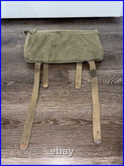 Vintage Original US Army Korean War Era M1945 Field Pack Backpack Named Harion