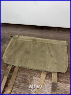 Vintage Original US Army Korean War Era M1945 Field Pack Backpack Named Harion