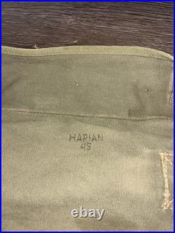 Vintage Original US Army Korean War Era M1945 Field Pack Backpack Named Harion