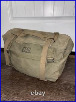 Vintage Original US Army Korean War Era M1945 Field Pack Backpack Named Harion