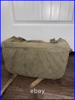 Vintage Original US Army Korean War Era M1945 Field Pack Backpack Named Harion